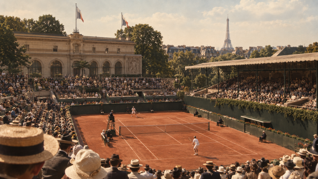 История турнира Roland Garros и теннис в Париже в 1920-е годы